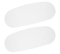 Générique 2 Pièces Protection D'objectif pour Casque de Sablage en PVC 0,5mm Écran Intérieur Anti-poussière pour Protection Sable et Débris Lors de Travaux Industriels