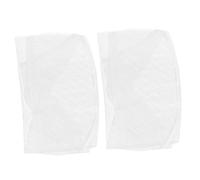 Générique 2 Pièces Protège-ventilateur électrique enfant en âge sécurité bébé couvertures de maille de ventilateur couvercle de ventilateur de sécurité blanche