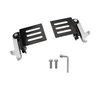 Générique 2 Pièces Repose-Pieds Vélo Électrique Pédales Avant Pliables Pièces Détachées Multifonction Antidérapantes Aluminium Acier Convient pour Cyclisme Acti, Style C