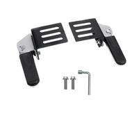 Générique 2 Pièces Repose-Pieds Vélo Électrique Pédales Avant Pliables Pièces Détachées Multifonction Antidérapantes Aluminium Acier Convient pour Cyclisme Acti, Style B