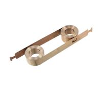 Générique 2 Pièces Ressort de Fenêtre Coulissante Latérale 6 Lbs | Clip Plat Intégré au Rail, Largeur Étroite, pour Stores Enrouleurs et Châssis Coulissants