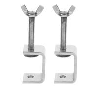 Générique 2 Pièces Serrage-joints en C en Acier Inoxydable, Force de Serrage Puissante, Ouverture 45mm, pour Travail du Bois et Bricolage