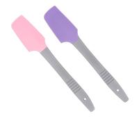 Générique 2 Pièces Spatules en Silicone pour Épilation Bâtons Applicateurs Non-adhérents pour Cire Corporelle Accessoires Portables pour Épilation Mains et Couleurs Attrayantes