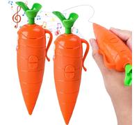 Générique 2 PièCes Stylo Carotte,Stylo Enregistreur De Carottes Pour Enfants,Enregistreur Vocal Mignon 60 Secondes Pour Enfants,Stylo à Bille Orange Mignon (2p)