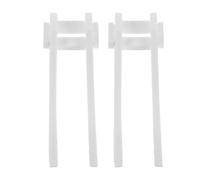 Générique 2 Pièces Support Extension pour Plateau de Découpe Porte-tapis Robuste Plastique Agrandisseur Compatible Machine de Découpe Maker Optimise Espace pour Matrices Grandes ou Longues