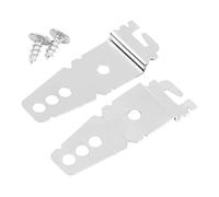 Générique 2 Pièces Support Lave-vaisselle Pinces Lave-vaisselle Pour Comptoir Faire Le Ménage Liquide Pièces De Lave-vaisselle Accessoires De Cuisine Gadgets De Cuisine Étagère Silver Le Fer