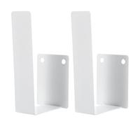 Générique 2 Pièces Support Mural en Métal Blanc pour Balance Corporelle Rangement Visuel Épuré et Construction Sécurisée, pour Petits Appartements Modernes