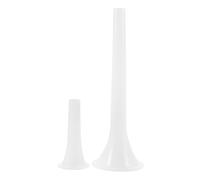 Générique 2 pièces Tubes à Farcir Saucisses Plastique pour Hachoir à Viande Entonnoirs Légers et Faciles à Nettoyer Accessoires Pratiques pour Fabrication Maison de Saucisses