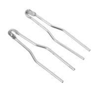 Générique 2 Pointes de Rechange pour Pyrogravure Haute Impédance Embouts Fil Chauffant Métallique Taille 3 Demi-Sphère Compatibles Stylo Pyrograveur Kit D’Accessoires pour Travaux