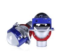 Générique 2 Projecteurs Bi-LED 12V 65W 3 Pouces 8000lm Conversion de Phares Feux de Route Feux de Croisement Lentilles de Projecteur