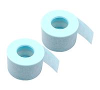 Générique 2 Rouleaux Bande De Gel De Silicone Duo Cils Individuels Trousse D'extension De Cils Réflecteur Bandes Lier Ruban Adhésif En Tissu Kit D'extension Double Sky-blue Tissu Non Tissé