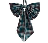 Générique 2. Sparkling Festive Bow - Christmas Ribbon Decor for Gathering | Satin Material with Shimmer Effect, Tree Ornament Accent, Home Celebration Showcase and Indoor Outdoor Wall Display