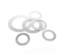 Générique 20/100 pièces M2 à M40 DIN988 304 A2-70 Joint de cale de précision ultra-mince en acier inoxydable Rondelle plate ultra-mince(M12x20xThick 20pcs,0.1mm thick)