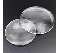 Générique 20 30 40 42 50 55 60 70 80 90 100 MM Lentille de Fresnel Ronde en PMMA Longueur focale 28-120 mm Lentille de concentrateur d'énergie Solaire à condensateur(100mm,80mm)