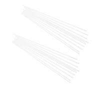 Générique 20 Bâtonnets en Acrylique de 2 MM pour Pâte Polymère Supports Polyvalents pour Figurines Miniatures Kits DIY de Sculptures Souples pour Jardins Miniatures et Créations