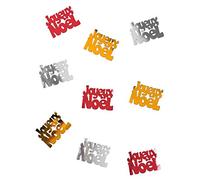 Generique - 20 Confettis géants Joyeux Noël 8.5 cm