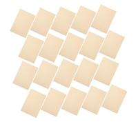 Générique 20 Feuilles de Papier Parchemin A4 120 G/m² Effet Vintage Marron Clair pour Scrapbooking, Certificats et Créations Artistiques, Papier Épais Double Face, pour Calligraphie et