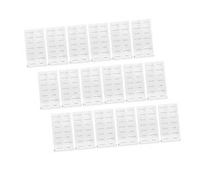 Générique 20 Feuilles Étiquettes Autocollantes Évitent Confusions Compactes et Faciles à Transporter en Pvc Évitent Confusions pour Bouteilles Cosmétiques et Après-shampoing pour Voyage et