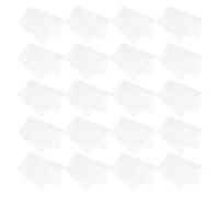 Générique 20 Pièces Adhésives Thermocollantes Double Face pour Couture Patchs Fusibles Résistants pour Broderie Patchwork et Réparation de Tissus