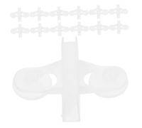 Générique 20 Pièces Clip de séparation pour Aquarium Clips de séparation d'aquarium Support de Fixation pour Aquarium diviseurs de réservoir Aquarium à ventouses pour compagnies aériennes