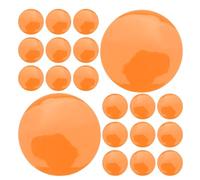 Générique 20 Pièces Film Autocollant Orange pour Éclairage de Scène et Théâtres, Correction de Couleur en Pet Résistant pour Espaces de Détente