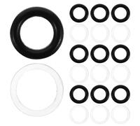 Générique 20 Pièces Joint D'étanchéité Accessoires de Réparation pour Cric Hydraulique 3 Tonnes Kit de Réparation de Cric en Plastique pour Mécanicien Professionnel et Amateur pour