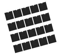 Générique 20 Pochettes en Papier Kraft Léger et Design Simple pour Rangement CD et DVD Lot de 20 Pièces, pour Organiser Vos Disques Facilement
