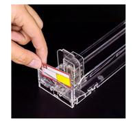 Générique 20 Pousse-Cigarettes en Acrylique, organisateurs d'étagères à Ressort pour présentoirs de Vente au détail, gondoles de supermarché (6,4 x 28 cm) - Optimisez la visibilité et Les Ventes !