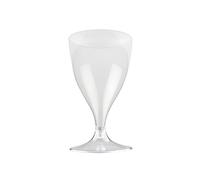 Générique - 20 Verres RÉUTILISABLES VIN Eau 20CL Transparent