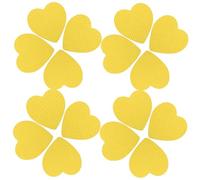 Générique 200 Pièces de Coton Manucure de Cœur, Léger et Jetable, Coton Doux pour Nettoyage des Ongles en Gel, pour Voyage et Extensions