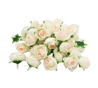 Générique 200 pièces tête de Fleur de Rose Artificielle 1, 18 Pouces Petits Boutons de Rose pour Bouquets de Mariage Arrangements Floraux décoration de la Maison Fleur de décoration de la Maison