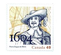 Générique 2004. Timbre du Canada de Collection Neuf et Authentique. Émission Commune avec la France