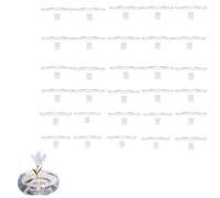 Générique 2025 Creative Floating Floral Arrangement Holder,Innovative Floating Flower Display Stand,Modern Floatings Vase Pedestal Stand for Fish Tanks Table Decor (30pcs,L)