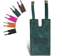 Générique 2025 Fashion Leather Wallet | Western Boot Wallet with Snap Strap | Boot Wallets Women and Men | Vintage Cowboy Design for Men and Women (Green)