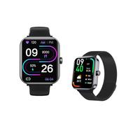 Générique 2025 Montre Connectee - Moniteur De l 1.9" Bracelet Connecté Homme - Connectivité Bluetooth Cadeau Festif F57PRO0515,BlackMilan