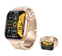 Générique 2025 Montre Connectée - Montre l 1.9" Montre Connectée Femme Sport - Montre À Capteur D'Oxygène Cadeau Festif F570715,Gold