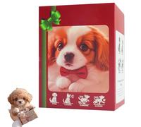 Générique 2025 New AI Robot Dog - My Smart Realistic Robot Dog Puppy That Acts Like a Real Dogs, Interactive Plush Robots Dogs for Adults & Kids, Walking, Barking, Tail Wagging Pet Companion (#E)