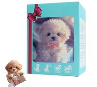 Générique 2025 New AI Robot Dog - My Smart Realistic Robot Dog Puppy That Acts Like a Real Dogs, Interactive Plush Robots Dogs for Adults & Kids, Walking, Barking, Tail Wagging Pet Companion (#F)