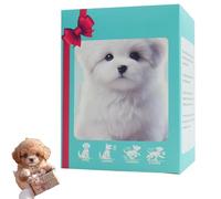Générique 2025 New AI Robot Dog - My Smart Realistic Robot Dog Puppy That Acts Like a Real Dogs, Interactive Plush Robots Dogs for Adults & Kids, Walking, Barking, Tail Wagging Pet Companion (#B)