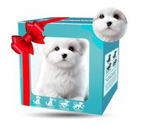 Générique 2025 New AI Robot Dog, Robotic Puppy Toys, Robot Puppy That Acts Like a Real Puppies, for Sitting Barking Walking Tail Wagging and Running (Style A)
