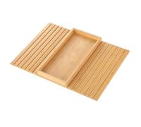 Générique 2025 New Couch Hack, Bamboo Armrest Tray for Couch, Foldable Bamboo Tray with Cup Holder, Bamboo Couch Cup Holder Tray, Couch Caddy Armrest Organizer Tray (Style-B)