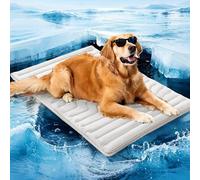 Générique 2025 New Dog Cooling Mat, Cooling Mat for Dogs, Reversible Self Cooling Pad for Dogs (Cool & Warm), Self-Cooling Mat for Pets,Upgraded Portable Dog Cool Bed for Summer (Grey,Large)