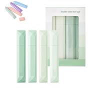 Générique 2025 New Double Sided Tape Pens, Double Sided Tape Roller Pens, Doble cara Glue Pen, for Scrapbooking, Gift Wrapping, Photo Mounting, School Office & Crafts (4 Pcs Green)