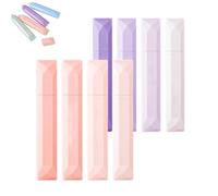 Générique 2025 New Double Sided Tape Pens, Double Sided Tape Roller Pens, Doble cara Glue Pen, for Scrapbooking, Gift Wrapping, Photo Mounting, School Office & Crafts (Purple + Pink)