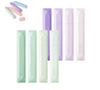 Générique 2025 New Double Sided Tape Pens, Double Sided Tape Roller Pens, Doble cara Glue Pen, for Scrapbooking, Gift Wrapping, Photo Mounting, School Office & Crafts (Purple + Green)