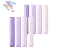 Générique 2025 New Double Sided Tape Pens, Double Sided Tape Roller Pens, Doble cara Glue Pen, for Scrapbooking, Gift Wrapping, Photo Mounting, School Office & Crafts (8Pcs Purple)