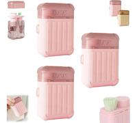 Générique 2025 New Ear Hole Ear Care Kit, Ears Piercing Cleaning kit, 240 Pcs Disposable EarsPiercing Cleaner, Easy to Carry 15ML Cleaning Solution for Girls, Women, and Men (Pink*3)