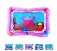Générique 2025 New Interactive Water Sensory, Pet Cat Water Bed Play Mat, Playmat Cool Comfort Inflatable Waterbed, Cool Comfort Sensory Playmat for Pet (Square 3)