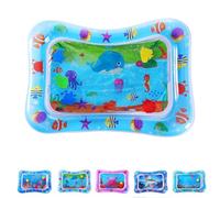 Générique 2025 New Interactive Water Sensory, Pet Cat Water Bed Play Mat, Playmat Cool Comfort Inflatable Waterbed, Cool Comfort Sensory Playmat for Pet (Square 5)