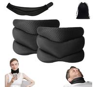 Générique 2025 New Neck Support for Snoring, Necksupport - Never Snore Again, Adjustable Soft Foam Anti Snoring Neck Support, Comfortable for a Restful Sleep for Women & Men (2Pcs)